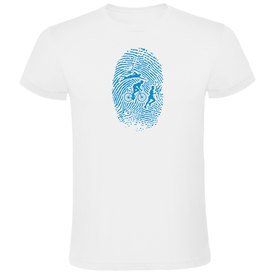 Kruskis Triathlon Fingerprint Short Sleeve T-Shirt