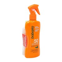 Babaria Aloe Vera Spray Waterproof SPF50 200ml+Aloe After Sun 100ml BESCHERMER