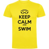 kruskis-keep-calm-and-swim-kurzarmeliges-t-shirt