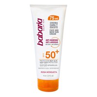 Babaria Face&Neck Sun Cream Anti-Spot/Anti-Wrinkle SPF50+ 75ml BESCHERMER