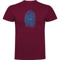 kruskis-swimmer-fingerprint-kurzarmeliges-t-shirt