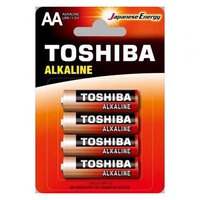 Toshiba Pilhas Alcalinas AA LR6 Pack