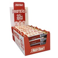 Nutrisport Proteïna 33% 44gr Proteïna Bars Caixa Salat Caramel 24 Unitats