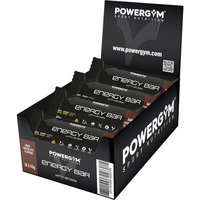 Powergym Barras De Energia 40gr Chocolate Preto Chocolate 24 Unidades