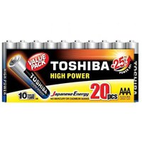Toshiba Bateria Alcalina LR03 20 Unidades